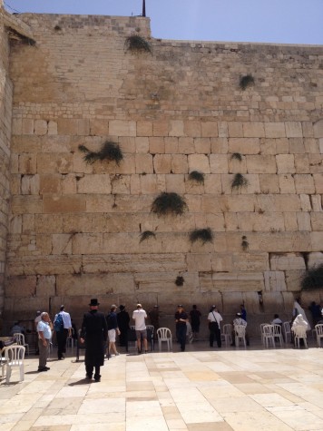 The Western Wall, Israel. 